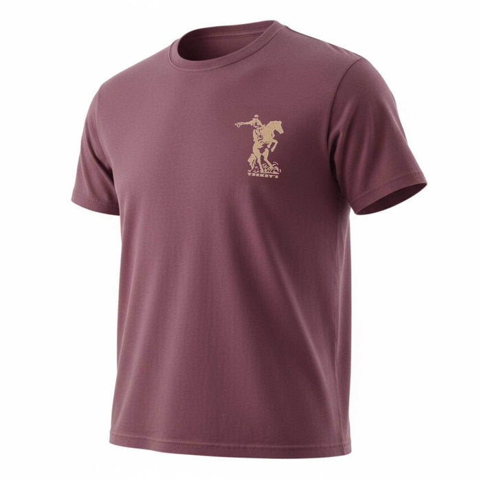 Teskey's More Saddles Than Sense Tee