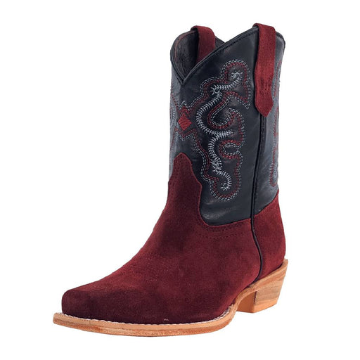 R. Watson Youth Rhubarb Roughout Cutter Toe Boot KIDS - Footwear - Boots R Watson
