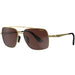 BEX Wing Sunglasses ACCESSORIES - Additional Accessories - Sunglasses Bex Sunglasses Matte Gold/Brown/Silver