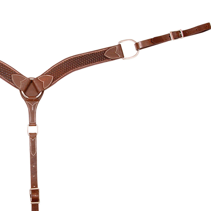 Cashel 2" Basket Stamped Breast Collar