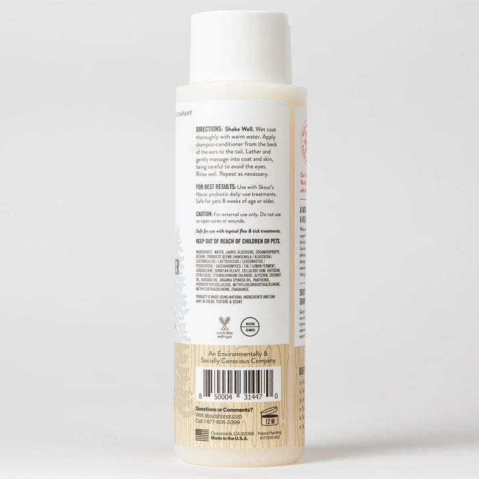 Skout's Honor Probiotic Shampoo and Conditioner