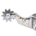 Professional's Choice Floral Shank 10pt Rowel Spur Tack - Spurs Professional's Choice