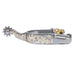Professional's Choice Floral Shank 10pt Rowel Spur Tack - Spurs Professional's Choice