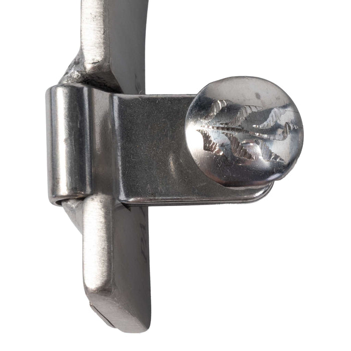 Cowboy Tack Brushed Stainless Steel All Around Spurs Tack - Spurs Partrade