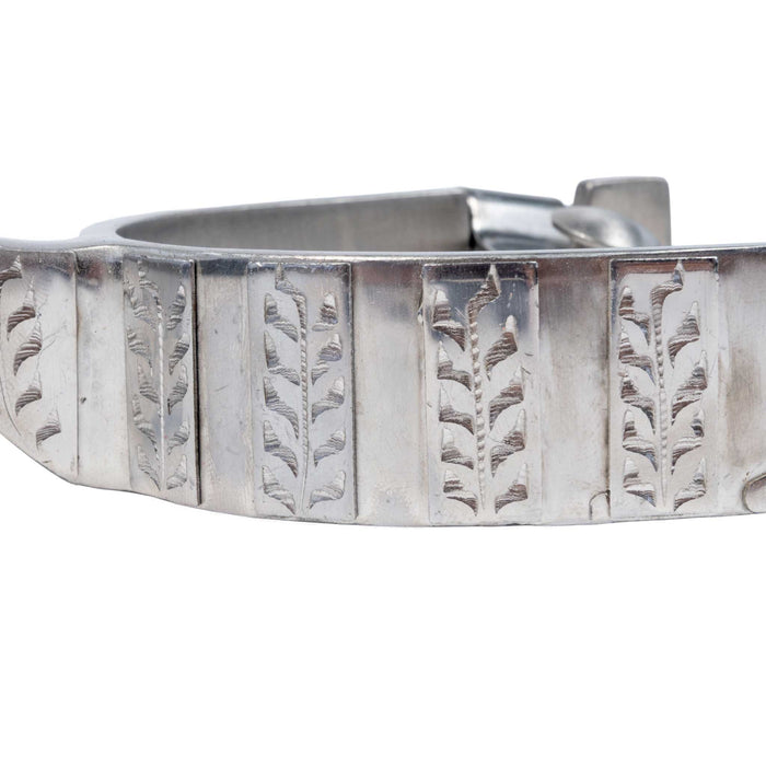 Cowboy Tack Brushed Stainless Steel All Around Spurs Tack - Spurs Partrade