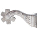 Cowboy Tack Brushed Stainless Steel All Around Spurs Tack - Spurs Partrade