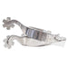 Cowboy Tack Brushed Stainless Steel All Around Spurs Tack - Spurs Partrade