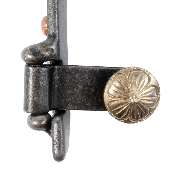 Cowboy Tack Buffalo Coin Spur
