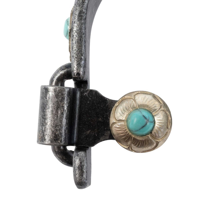 Cowboy Tack Youth Southwest Floral Spurs