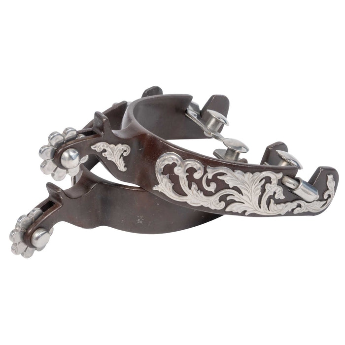 Cowboy Tack Silver Sage Spurs Tack - Spurs Partrade