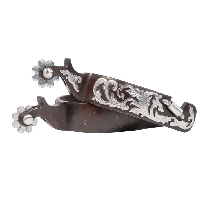Cowboy Tack Silver Sage Spurs Tack - Spurs Partrade