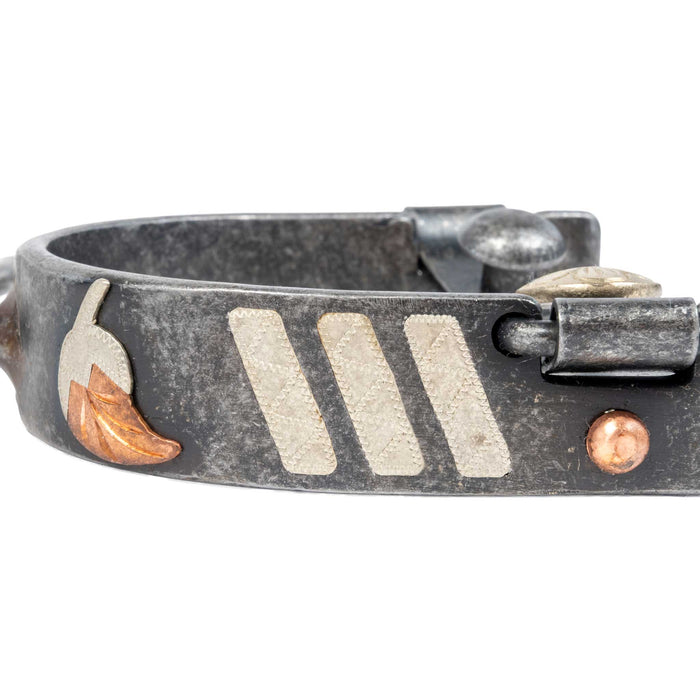Cowboy Tack Chili Pepper Bumper Spurs Tack - Spurs Partrade