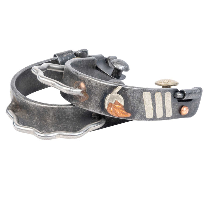 Cowboy Tack Chili Pepper Bumper Spurs Tack - Spurs Partrade