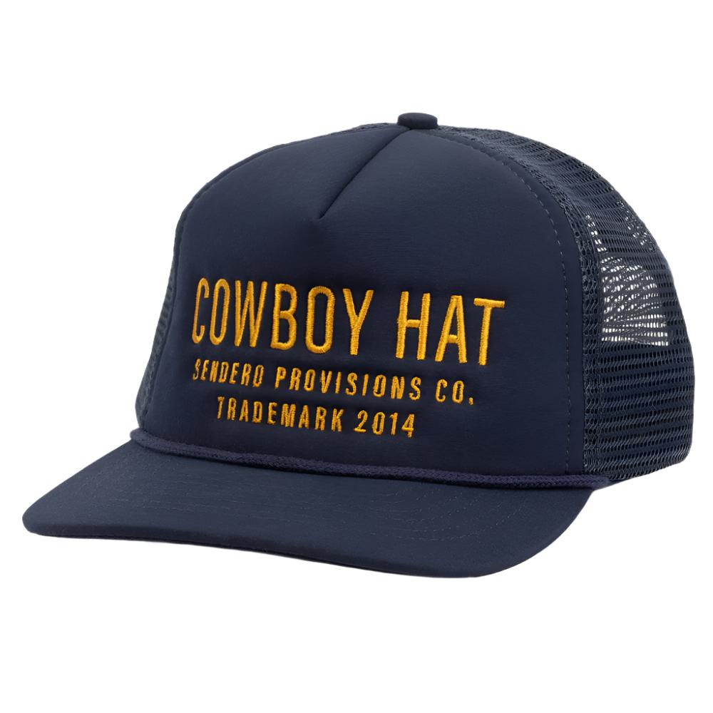 Sendero Provisions "Cowboy" Cap - Navy HATS - BASEBALL CAPS Sendero Provisions Co   