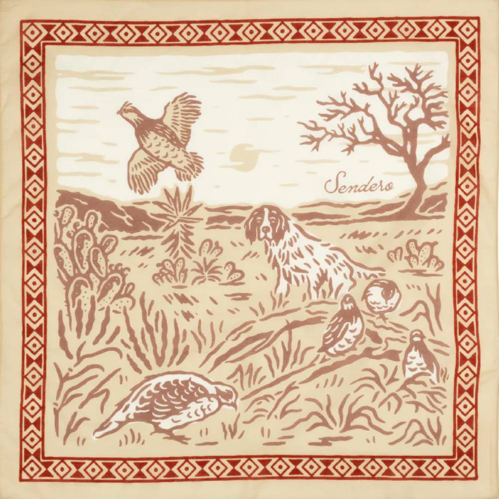 Sendero Provisions "Desert Flush" Bandana ACCESSORIES - Additional Accessories - Wild Rags & Scarves Sendero Provisions Co