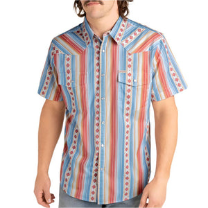 Sendero Provisions Men's Serape Pearl Snap Shirt MEN - Clothing - Shirts - Short Sleeve Sendero Provisions Co