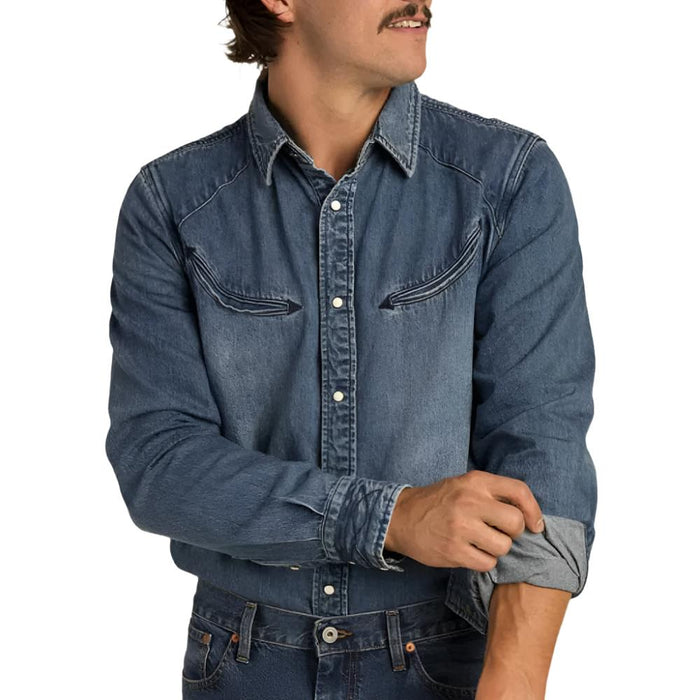 Sendero Provisions Men's The Yoakum Pearl Snap Shirt MEN - Clothing - Shirts - Long Sleeve Sendero Provisions Co