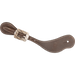 Martin Saddlery Cowboy Spur Straps Tack - Spur Straps Martin Saddlery Chocolate Roughout with Bandera Buckle  