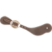 Martin Saddlery Cowboy Spur Straps Tack - Spur Straps Martin Saddlery Chocolate Roughout with Canyon Buckle  