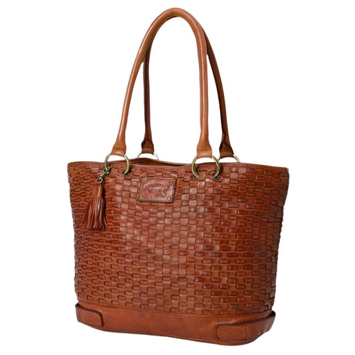 Spaghetti Western Basketweave Tote Bag WOMEN - Accessories - Handbags - Shoulder Bags Spaghetti Western   