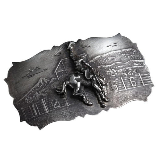 Comstock Heritage Saddle Bronc Belt Buckle ACCESSORIES - Additional Accessories - Buckles Comstock Heritage   