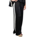 Satin Side Contrast Pants WOMEN - Clothing - Pants & Leggings KLD   