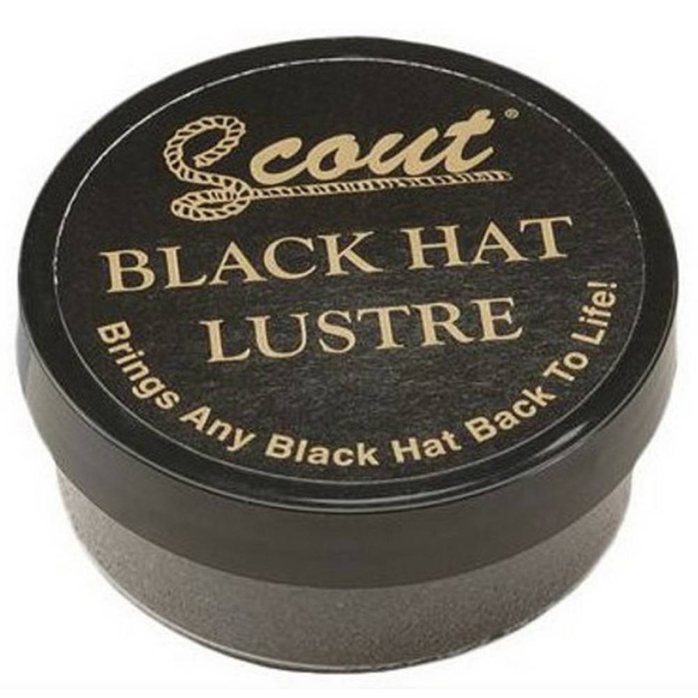 Scout Black Hat Lustre HATS - HAT RESTORATION & ACCESSORIES M&F Western Products   