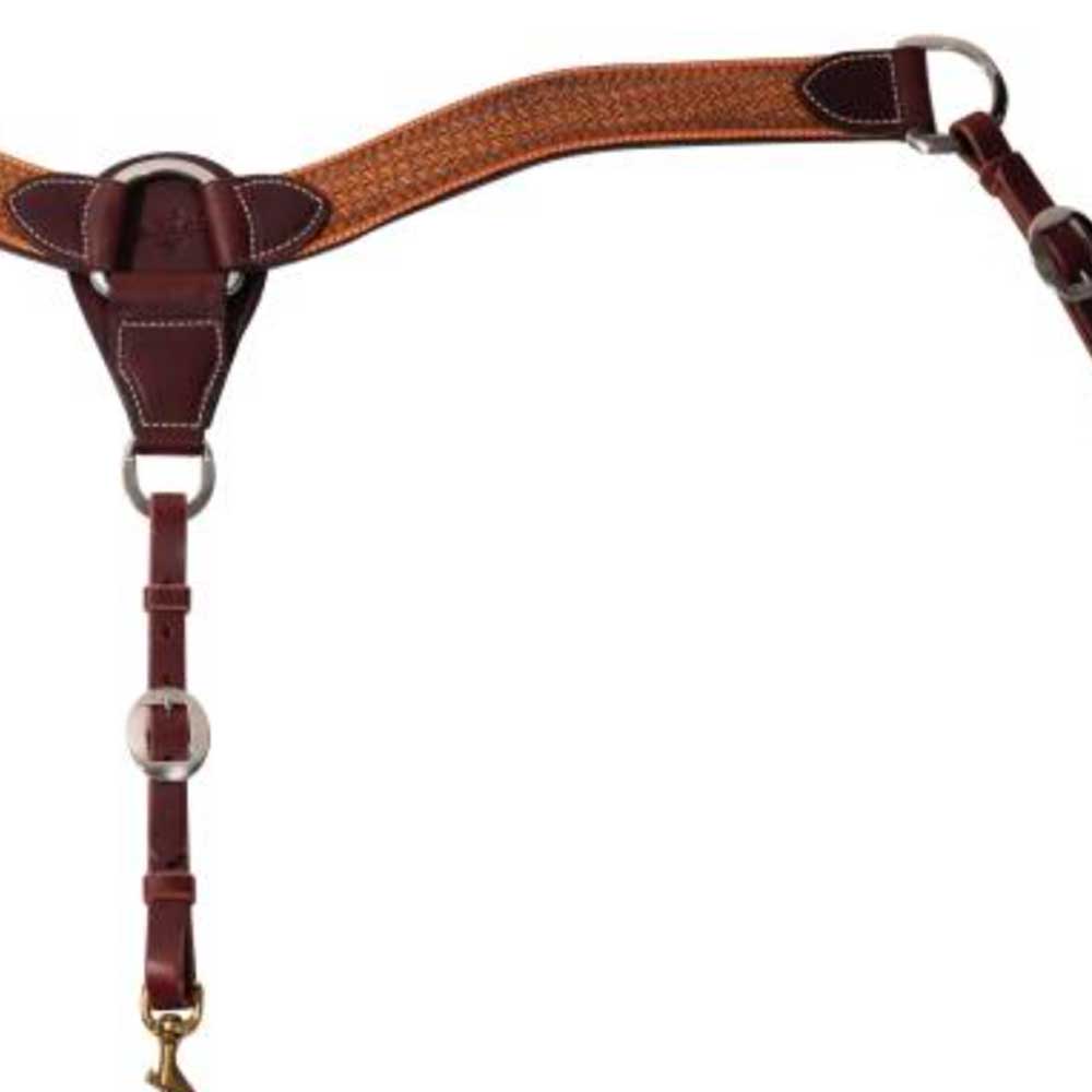 Professional's Choice Hand Stamped Contoured Breast Collar Tack - Breast Collars Professional's Choice
