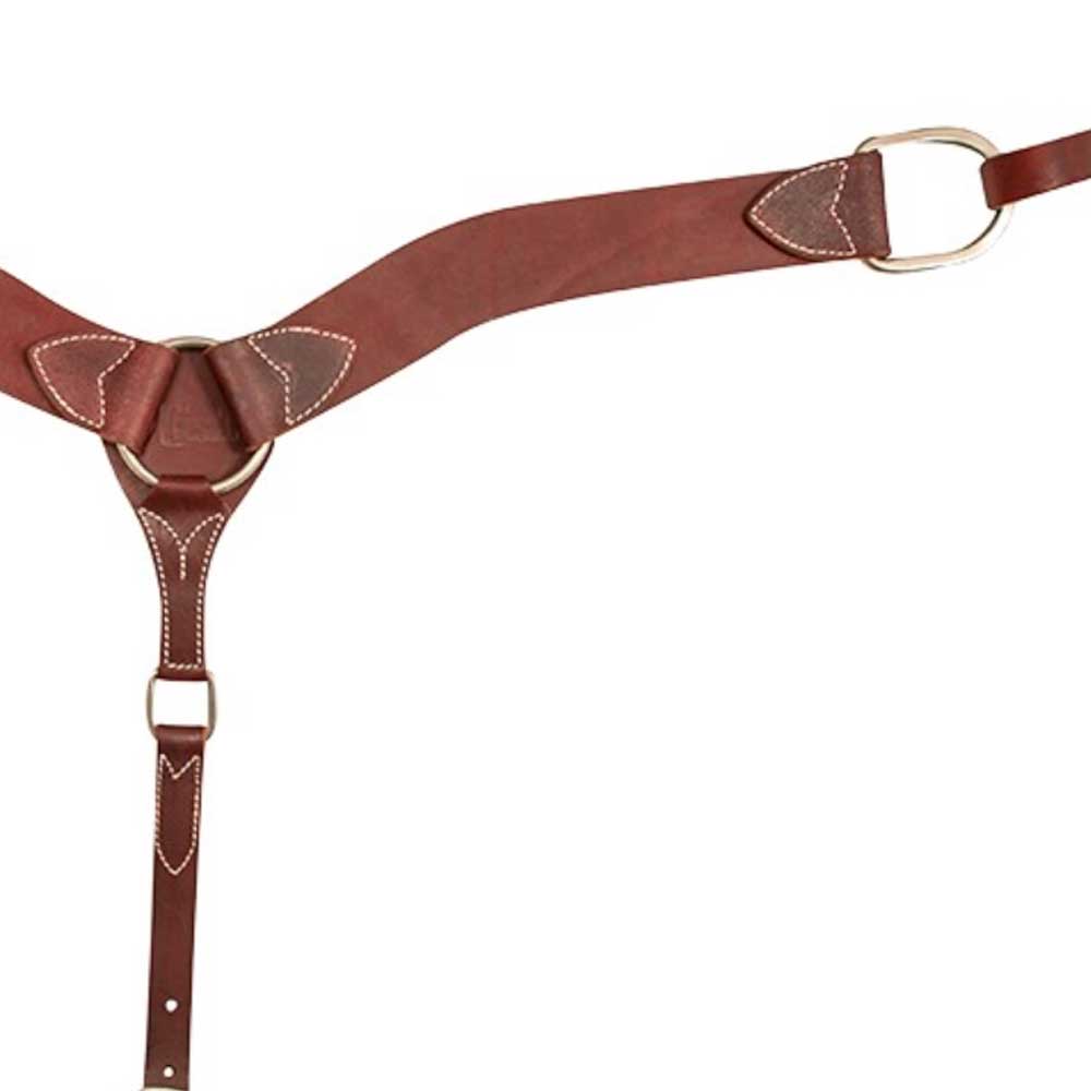Cashel 2" Chocolate Slick-out Breast collar Tack - Breast Collars Cashel