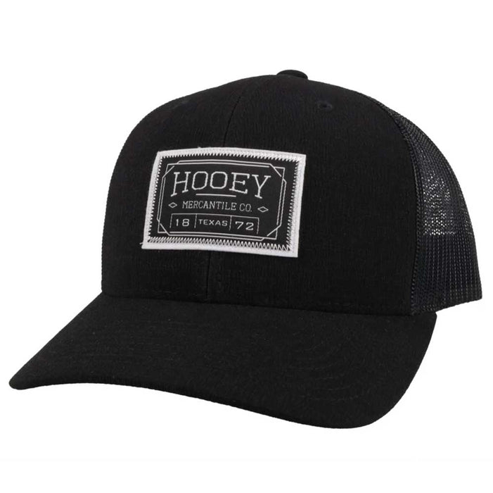 Hooey Doc Black Trucker Cap HATS - BASEBALL CAPS Hooey