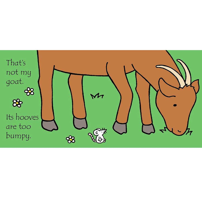 That's not my goat...