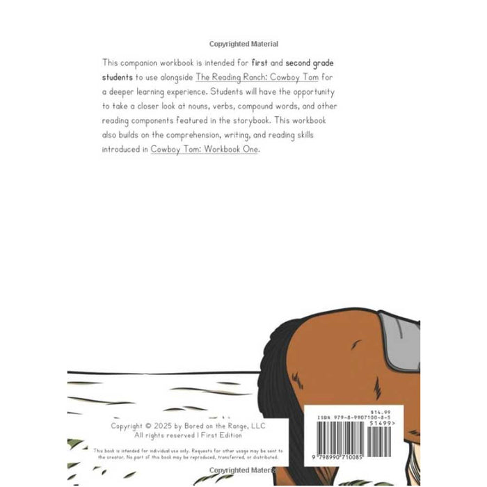 Cowboy Tom: Workbook Two (The Reading Ranch)