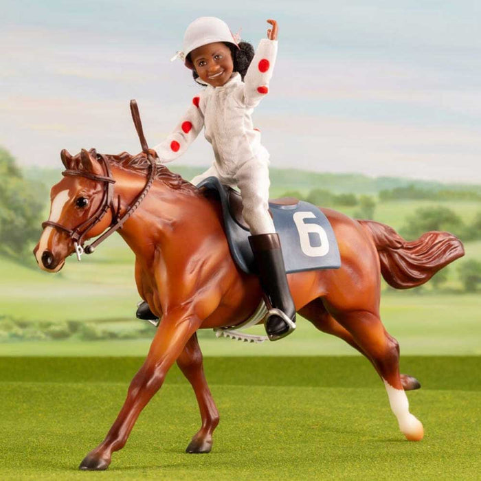 Breyer Cheryl White | Rider, Horse, and Book Set
