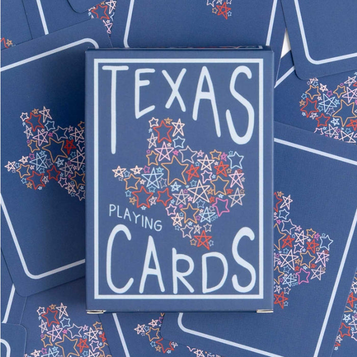 Texas Western Stars Deck of Playing Cards