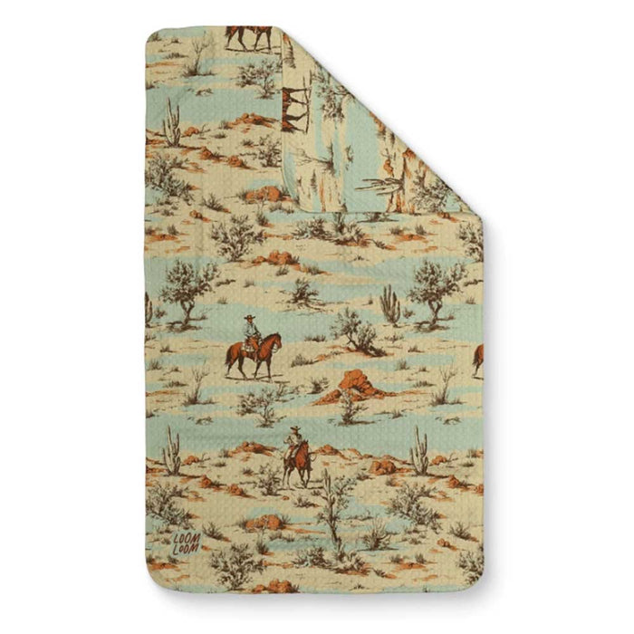 Faded Desert Kitchen Towel