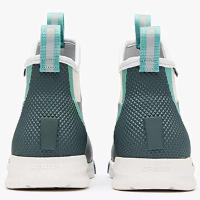 XTRATUF Women's Stormy Blue Ankle Deck Sport Boot