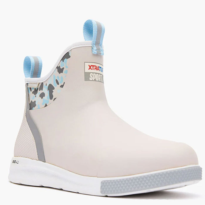 XTRATUF Men's Blue Duck Camo Ankle Deck Sport Boot