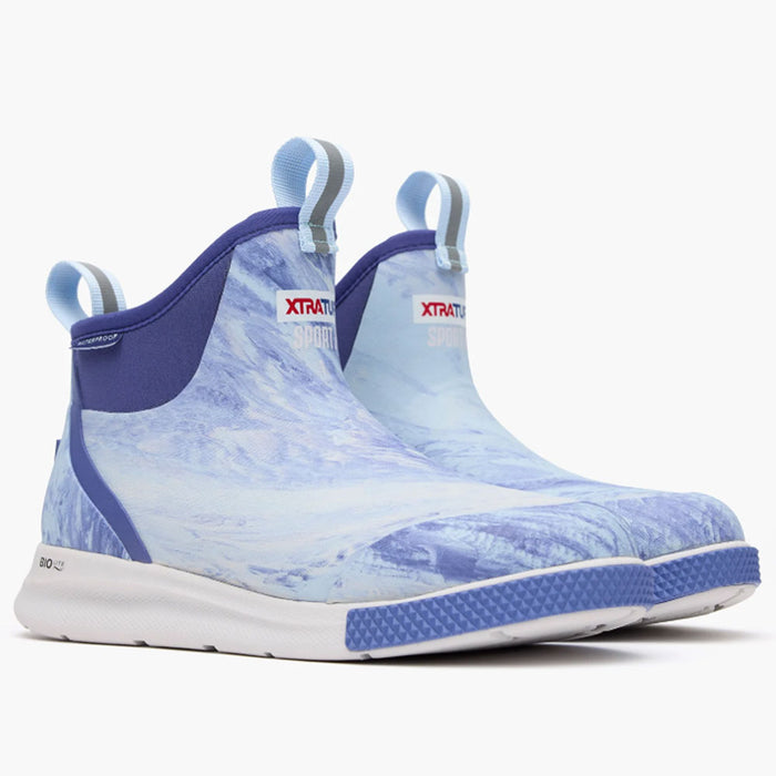 XTRATUF Women's Blue Ocean Ankle Deck Sport Boot
