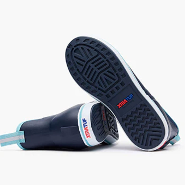 XTRATUF Women's Navy Ankle Deck Boot