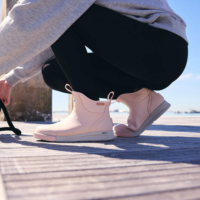 XTRATUF Women's Blush Peach Ankle Deck Sport Boot