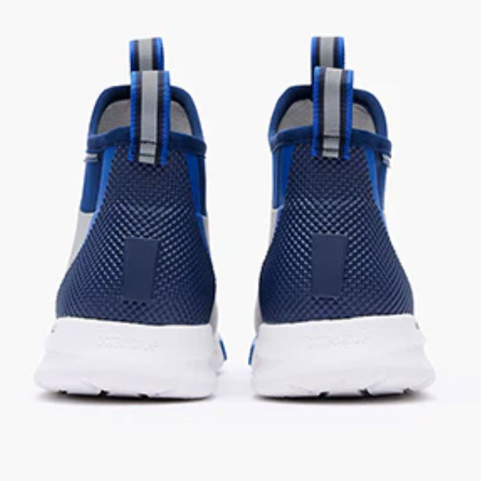 XTRATUF Men's Grey/Blue Tailgate Ankle Deck Sport Boot