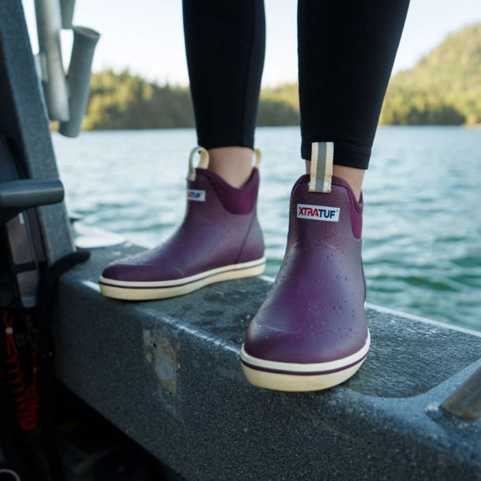XTRATUF Women's Fig Ankle Deck Boot