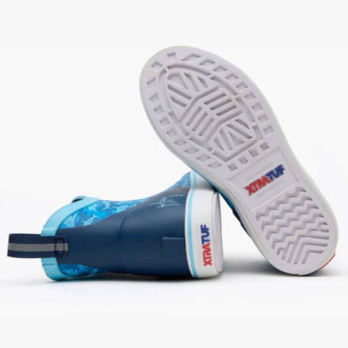 XTRATUF Kid's Shark Guy Harvey Ankle Deck Boot