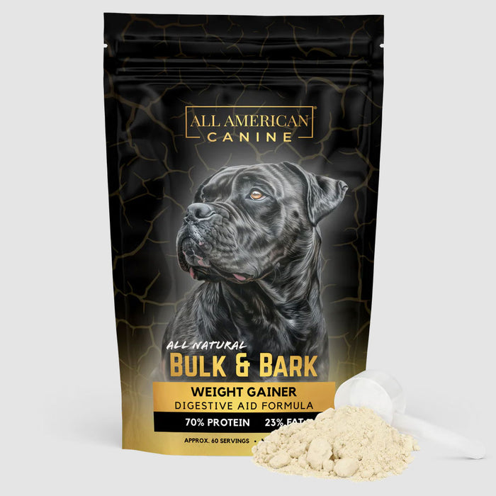Bulk & Bark Weight Gainer + Digestive Aid Food Topper