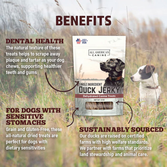 Dehydrated Duck Jerky Dog Treats