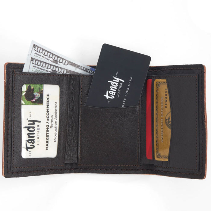 Tandy Leather - Deluxe Trifold Wallet Kit