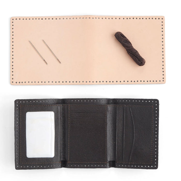 Tandy Leather - Deluxe Trifold Wallet Kit