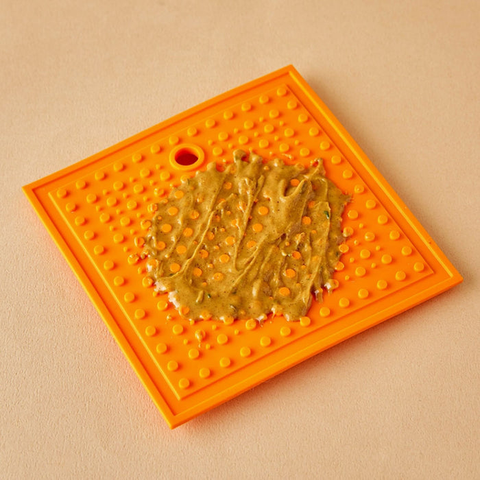 Square Silicone Lick Pad For Dogs