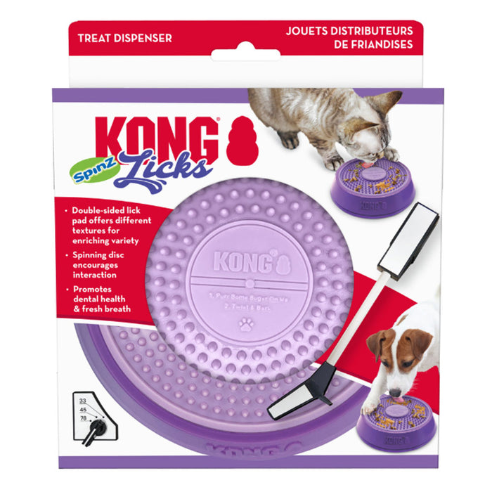 KONG Licks Spinz Cat Toy