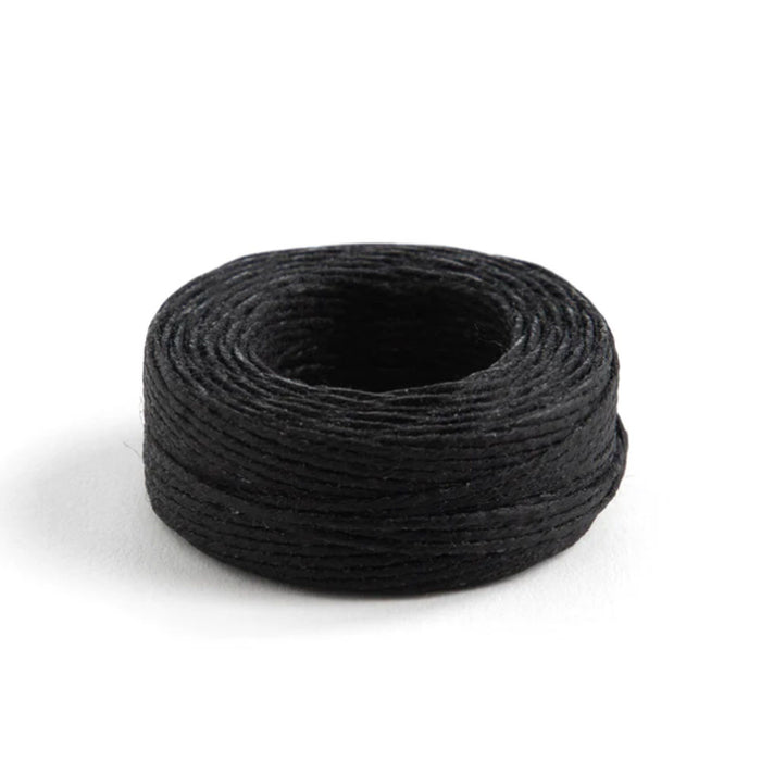 Tandy Leather - Waxed Linen Thread 25 Yards, Black